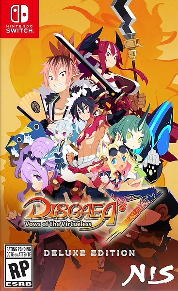 Disgaea 7: Vows of the Virtueless Box Art