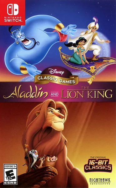 Disney Classic Games: Aladdin and The Lion King Box Art