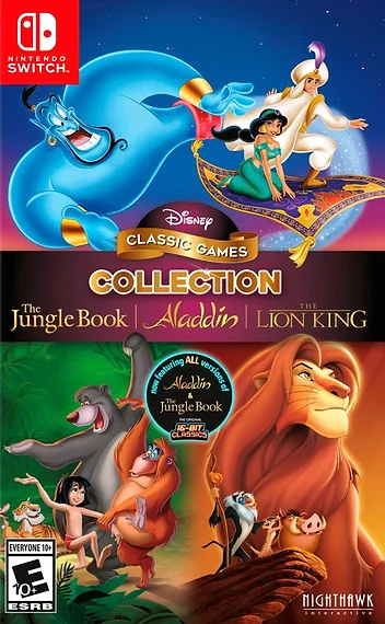 Disney Classic Games Collection: The Jungle Book, Aladdin, and The Lion King box art