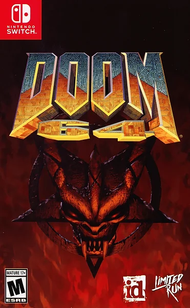 Doom 64 box art