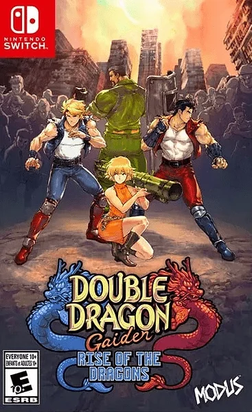 Double Dragon Gaiden: Rise of the Dragons Box Art