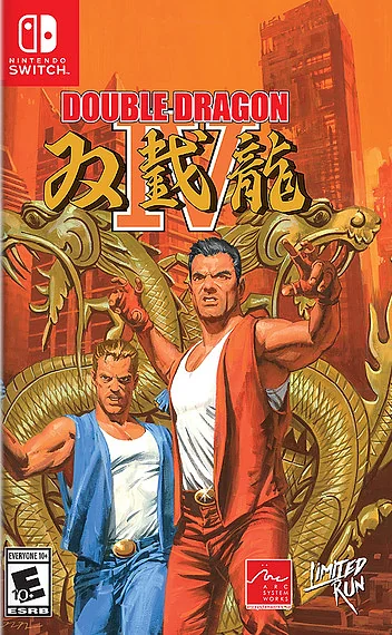 Double Dragon IV box art