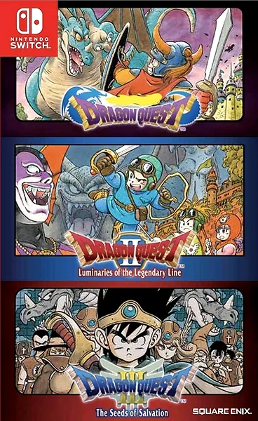 Dragon Quest I, II, III Collection Box Art