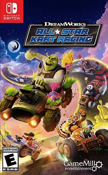 DreamWorks All-Star Kart Racing Box Art