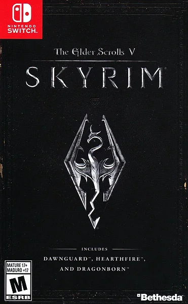 Elder Scrolls V: Skyrim Box Art