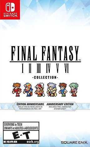 Final Fantasy I-VI Collection Box Art