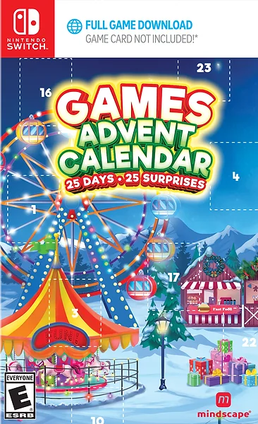 Games Advent Calendar: 25 Days - 25 Surprises Box Art