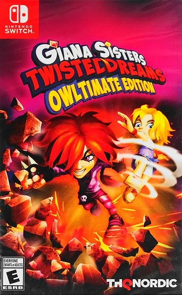 Giana Sisters: Twisted Dreams Box Art