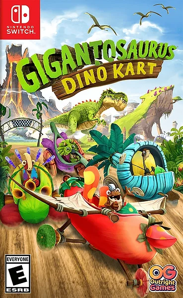 Gigantosaurus: Dino Kart Box Art