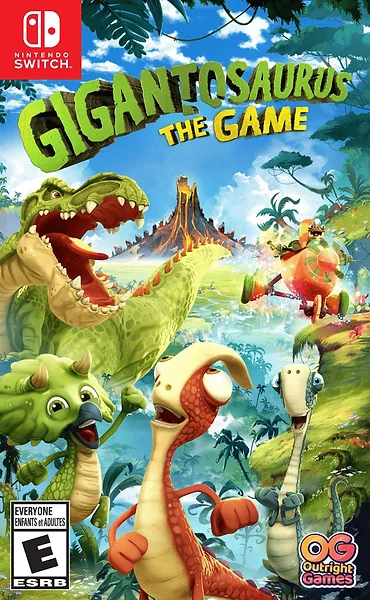 Gigantosaurus: The Game box art