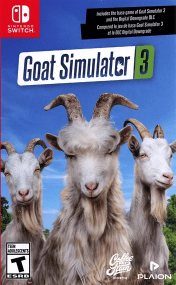 Goat Simulator 3 Box Art