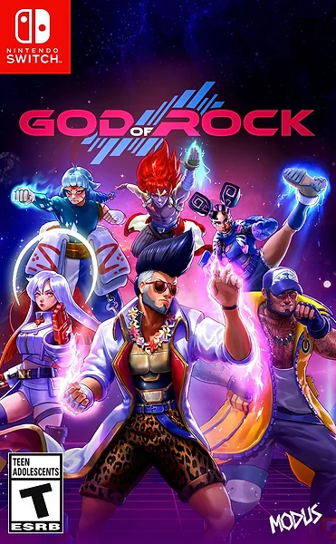 God of Rock Box Art