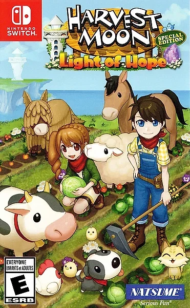 Harvest Moon: Light of Hope box art