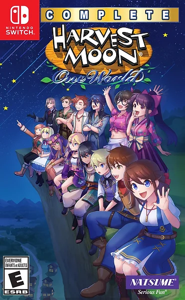 Harvest Moon: One World box art