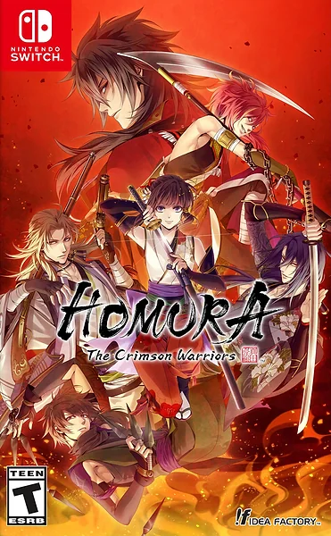 Homura: The Crimson Warriors Box Art
