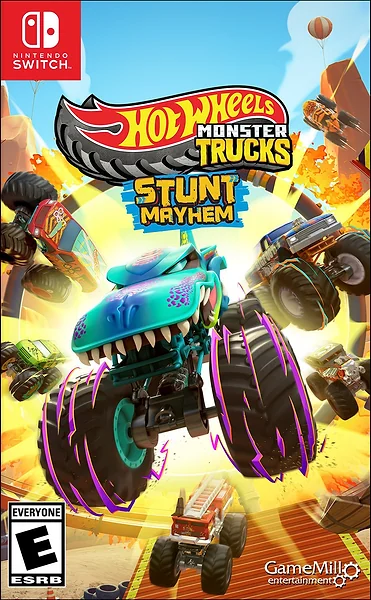 Hot Wheels Monster Trucks: Stunt Mayhem Box Art