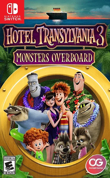 Hotel Transylvania 3: Monsters Overboard Box Art