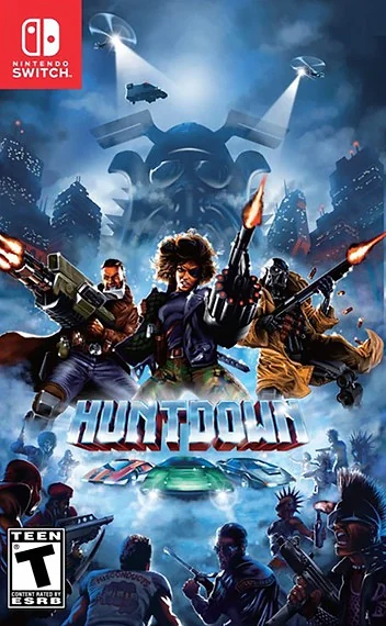 Huntdown Box Art