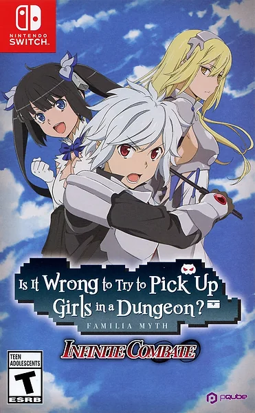 Is It Wrong to Try to Pick Up Girls in a Dungeon?: Infinite Combate Box Art