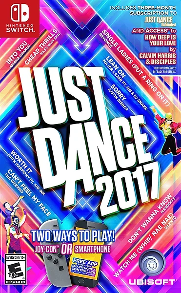 Just Dance 2017 Box Art