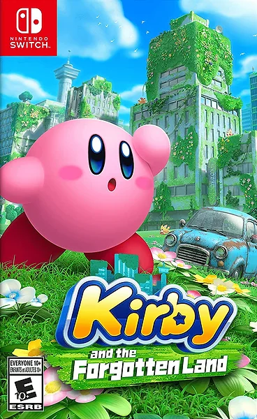 Kirby and the Forgotten Land Box Art