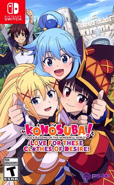 KONOSUBA! God's Blessing on This Wonderful World! Love For These Clothes of Desire! Box Art