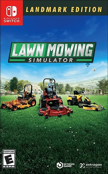 Lawn Mowing Simulator Box Art