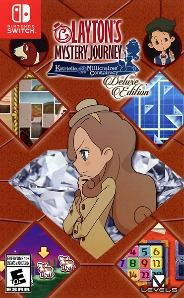 Layton's Mystery Journey: Katrielle and the Millionaires' Conspiracy Box Art
