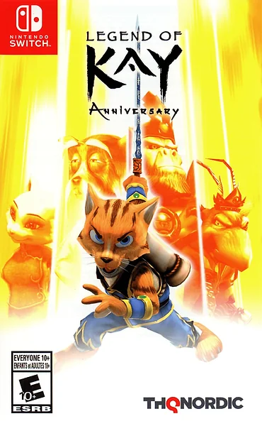 Legend of Kay Anniversary Box Art