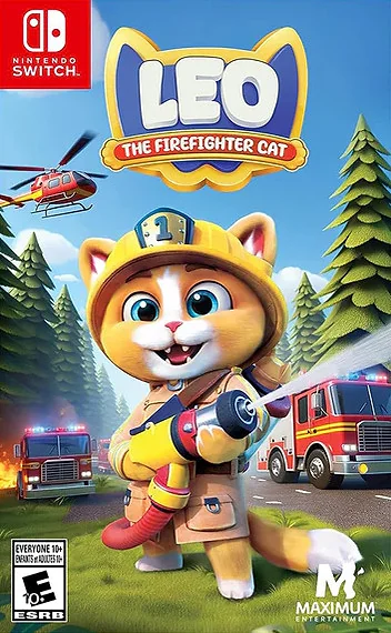 Leo the Firefighter Cat Box Art