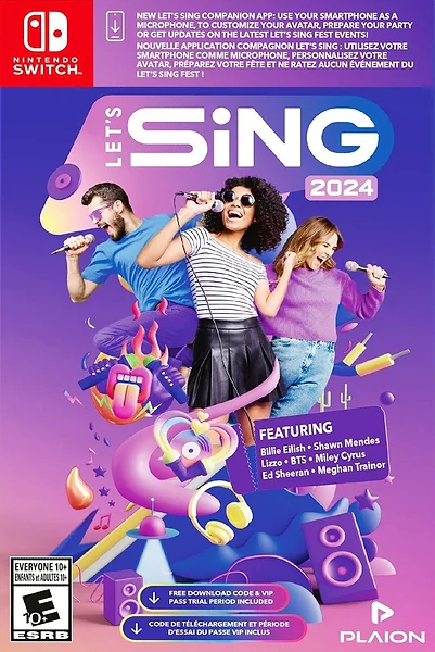 Let's Sing 2024 Box Art