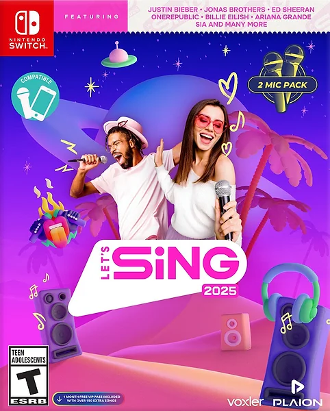 Let's Sing 2025 Box Art