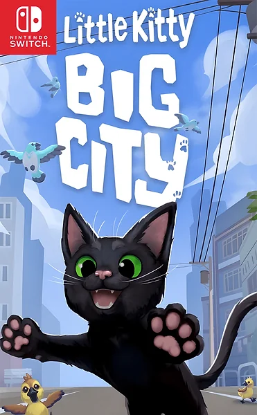 Little Kitty, Big City box art
