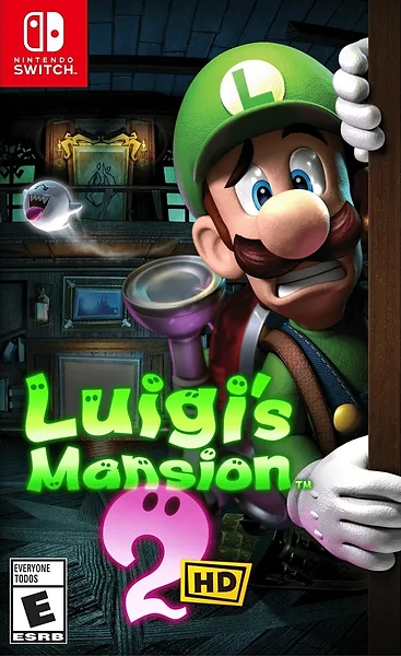 Luigi's Mansion 2 HD Box Art