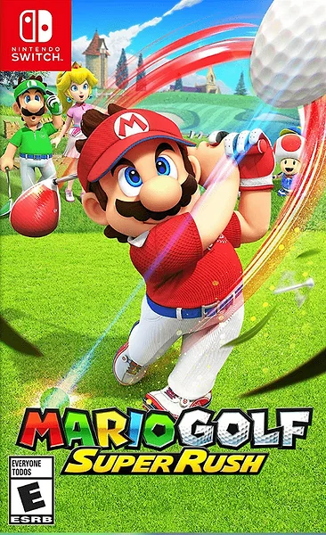 Mario Golf: Super Rush box art