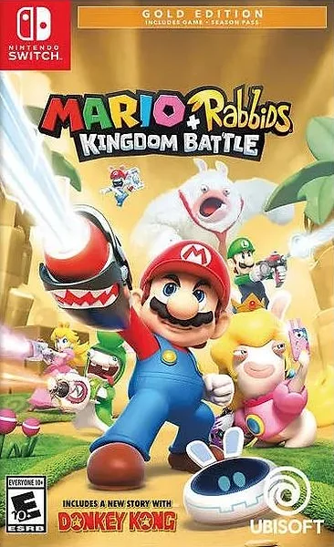 Mario + Rabbids Kingdom Battle box art