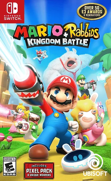 Mario + Rabbids Kingdom Battle box art