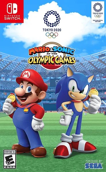 Mario & Sonic at the Olympic Games Tokyo 2020 Box Art