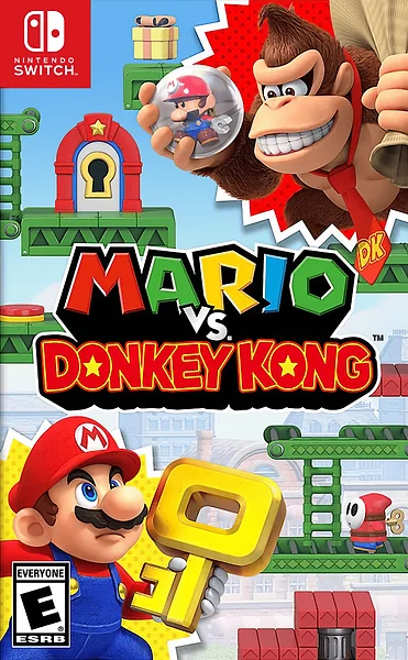 Mario vs. Donkey Kong box art