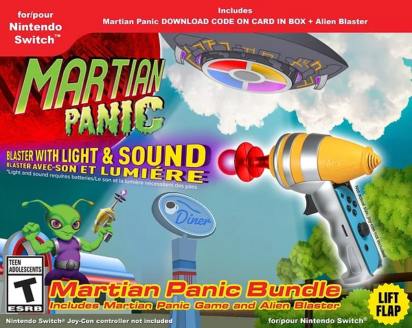 Martian Panic box art