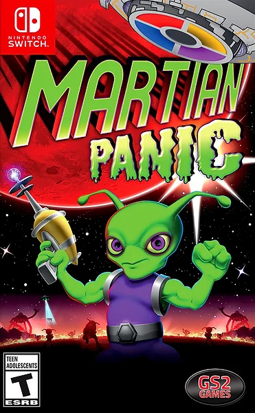 Martian Panic Box Art