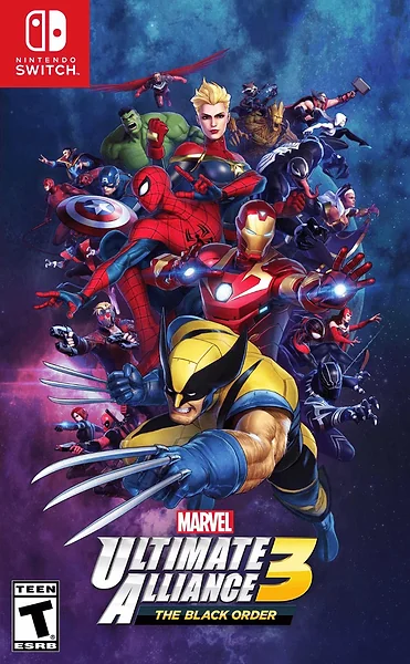 Marvel Ultimate Alliance 3: The Black Order Box Art