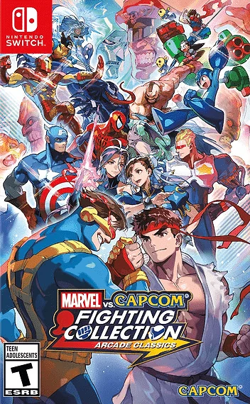 Marvel vs. Capcom Fighting Collection: Arcade Classics Box Art
