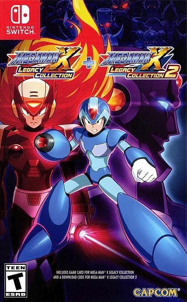Mega Man X Legacy Collection 1 + 2 box art