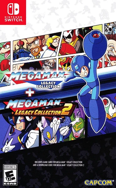 Mega Man Legacy Collection 1 + 2 box art