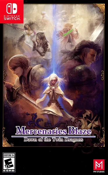 Mercenaries Blaze: Dawn of the Twin Dragons Box Art