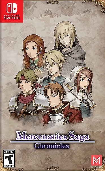 Mercenaries Saga Chronicles Box Art