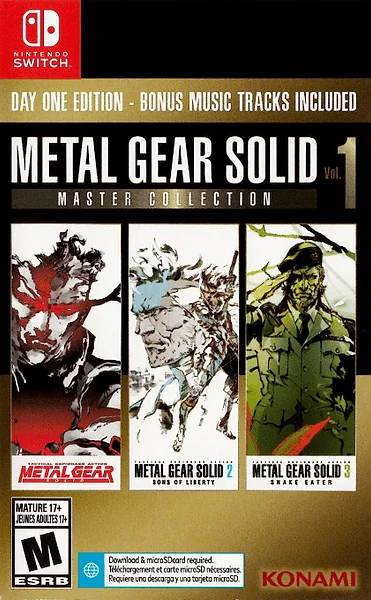 Metal Gear Solid: Master Collection Vol. 1 box art