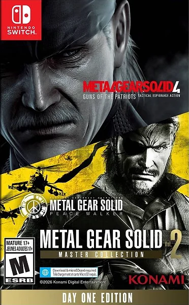 Metal Gear Solid: Master Collection Vol. 2 box art