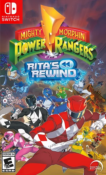 Mighty Morphin Power Rangers: Rita's Rewind box art